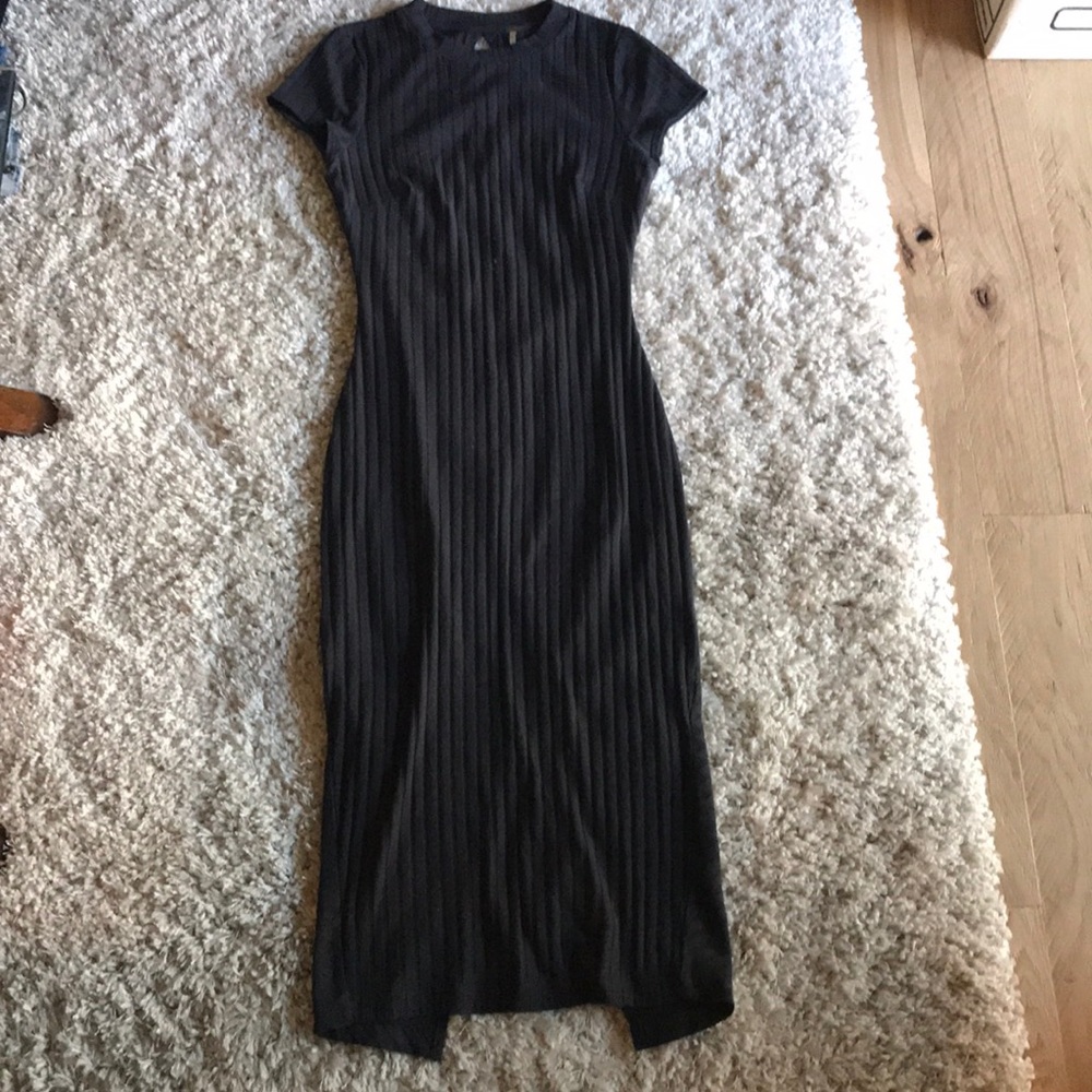 Free People- open back midi dress